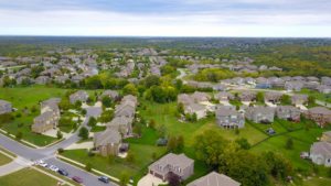 aerial view